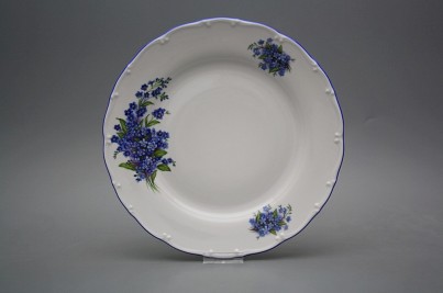 Talíř mělký 25cm Ofélie Pomněnky CAL č.1