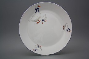Talíř klubový 30cm Rokoko Husy CML