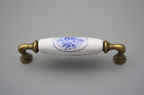 Rustikální úchytka 128mm Royal Blue