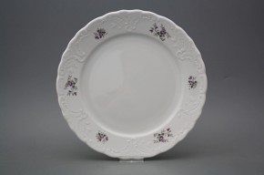 Talíř mělký 26cm Opera Scatter Violets BB