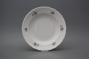 Talíř hluboký 24cm Opera Scatter Violets BB