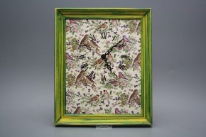 Nástěnné hodiny 25x30cm Bird Chintz cZM