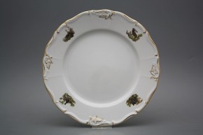 Talíř mělký 25cm Marie Louise Myslivci EGL LUX
