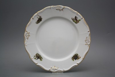 Talíř mělký 25cm Marie Louise Myslivci EGL LUX č.1