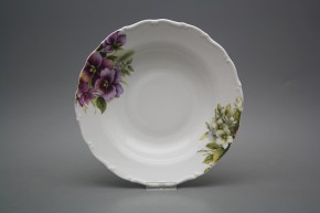 Talíř hluboký 23cm Ofélie Macešky DBB