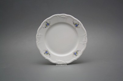 Talíř dezertní 19cm Marie Louise Světlemodré růžičky EBB č.1