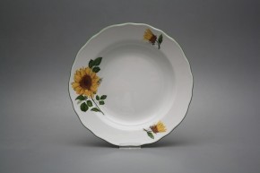 Talíř hluboký 24cm Rokoko Slunečnice CZL