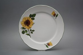 Talíř mělký 26cm Rokoko Slunečnice CZL