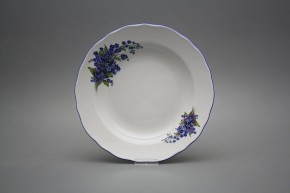 Talíř hluboký 24cm Rokoko Pomněnky DAL