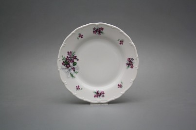 Talíř dezertní 19cm Ofélie Viola s mašlí KBB č.1