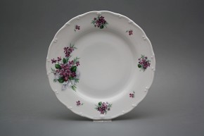 Talíř mělký 25cm Ofélie Viola s mašlí KBB