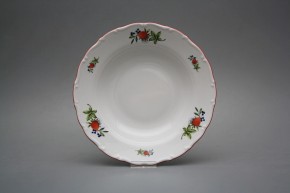 Talíř hluboký 23cm Ofélie Strawberry ACL