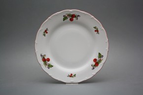 Talíř mělký 25cm Ofélie Cherry ACL