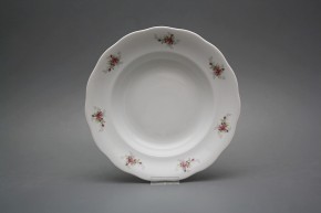 Talíř hluboký 23cm Alaska Růžičky růžové ABB