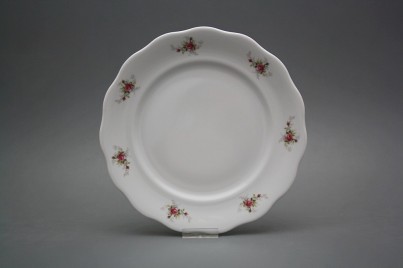 Talíř mělký 24cm Alaska Růžičky růžové ABB č.1