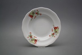 Talíř hluboký 23cm Alaska Jahody CBB