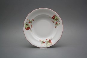Talíř hluboký 23cm Alaska Jahody CCL