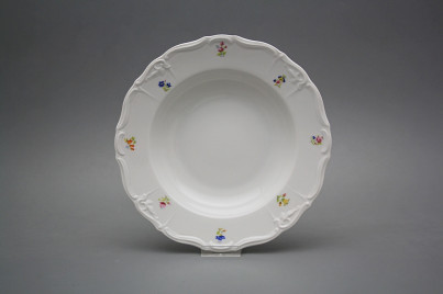 Talíř hluboký 23cm Marie Louise Sedmero kvítí ABB č.1