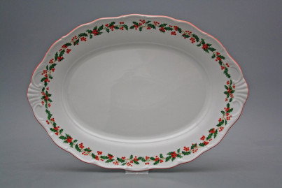 Ovál 36cm Verona Vánoční Cesmína KCL č.1