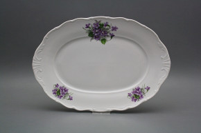 Ovál 32cm Verona Fialky CBB