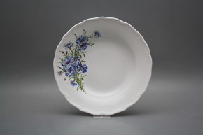 Talíř hluboký 24,5cm Verona Chrpy HBB