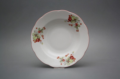 Talíř hluboký 23cm Rose Jahody CCL č.1