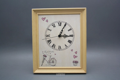 Nástěnné hodiny 25x30cm Bicycle cPB č.1