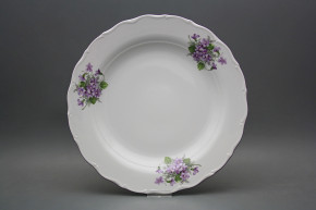 Mísa kulatá mělká 31cm Verona Fialky CFL