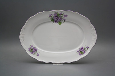 Ovál 32cm Verona Fialky CFL č.1