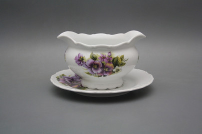 Omáčník 0,4l litý s podšálkem Ofélie Macešky HBB č.1