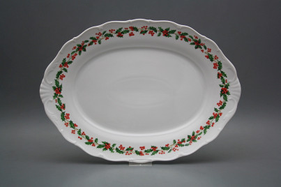 Ovál 36cm Verona Vánoční Cesmína KBB č.1