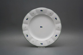 Talíř mělký 24cm Benedikt Retro Blue