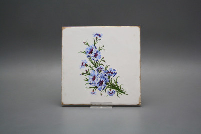 Obklad Forli Blanco 15x15cm Chrpy č.1