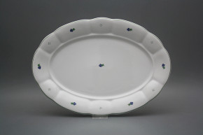 Ovál 36cm Benedikt Retro Blue