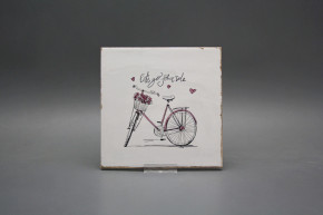 Obklad Forli Blanco 15x15cm Bicycle