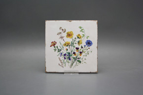 Obklad Forli Blanco 15x15cm Kvetoucí louka motiv B
