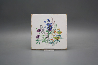 Obklad Forli Blanco 15x15cm Kvetoucí louka motiv D č.1