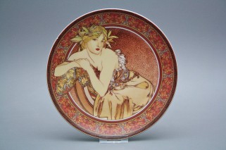 Talíř Alfons Mucha - In Love č.1
