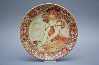Talíř Alfons Mucha - Dreaming č.1