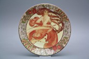 Talíř Alfons Mucha - Bohemia