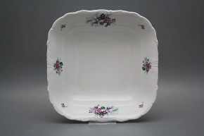 Mísa čtyřhranná 24cm Verona Viola s mašlí KBB
