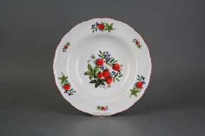 Talíř hluboký 23cm Ofélie Strawberry FCL