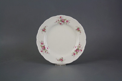 Talíř dezertní 19cm Ofélie IVORY Růžičky růžové S/M ABB č.1