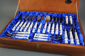Souprava příborů s kazetou Bohemia 1987 Royal Blue 24dílná BB
