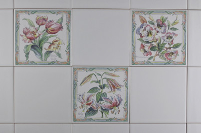 Sada obkladů 15x15cm 3dílná BOTANICAL PLANTS WM č.1