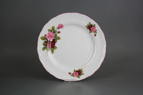 Talíř mělký 25cm Ofélie Růže Elizabeth CRL