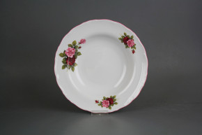 Talíř hluboký 23cm Ofélie Růže Elizabeth CRL