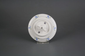 Porcelánový otočný vypínač č. 5 kompletní Pomněnky Házenky ABB