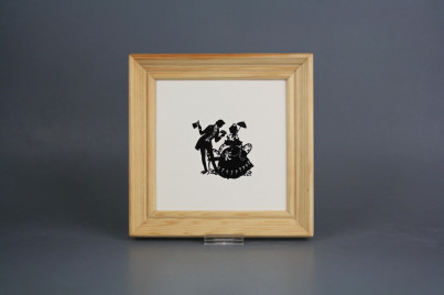Obrázek 19,5x19,5cm Rokokové panenky cPBB č.1