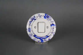 Porcelánový kolébkový vypínač č. 7 kompletní Cibulák